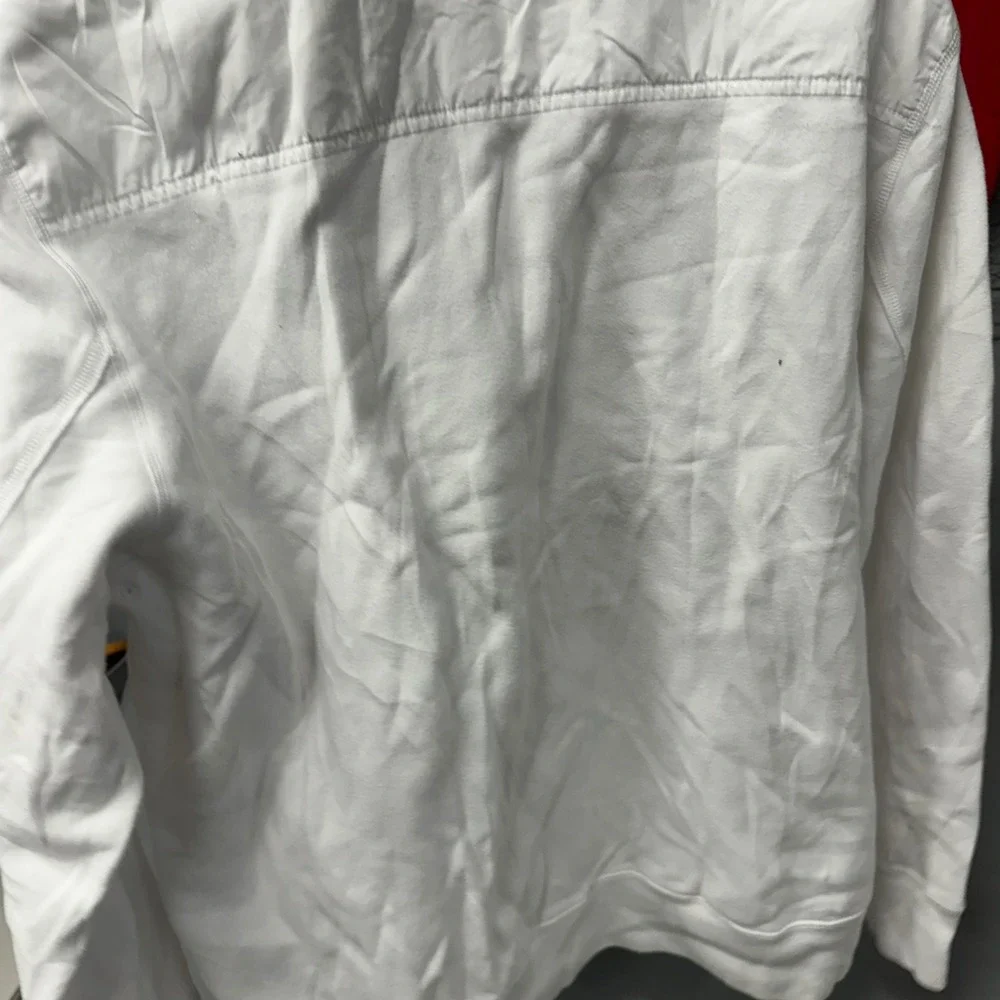 Polo Ralph Lauren White‎ Full Zip Mock Neck Jacket Nautical Anchor Patch XXL
